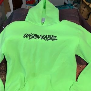 You tube sensation “unspeakable” sweatshirt